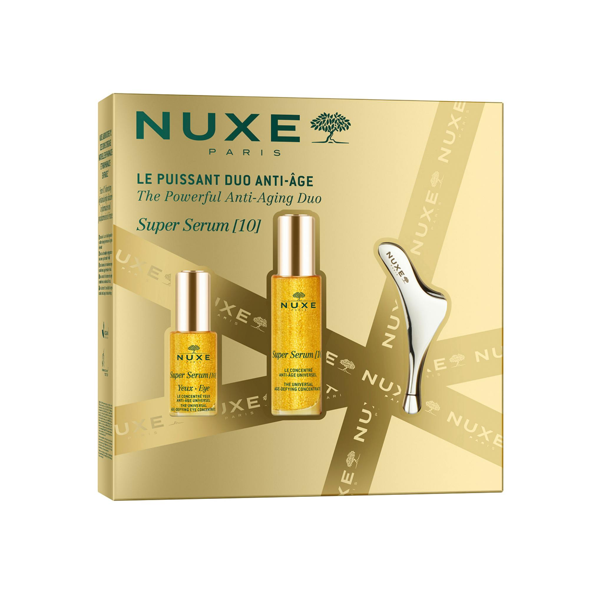 Nuxe Xmas Super Serum Gift Set 2025 30 ml + 30 ml + 1 st