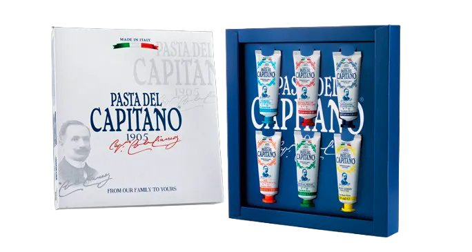 Pasta del Capitano Toothpaste Gift Box 6 pcs