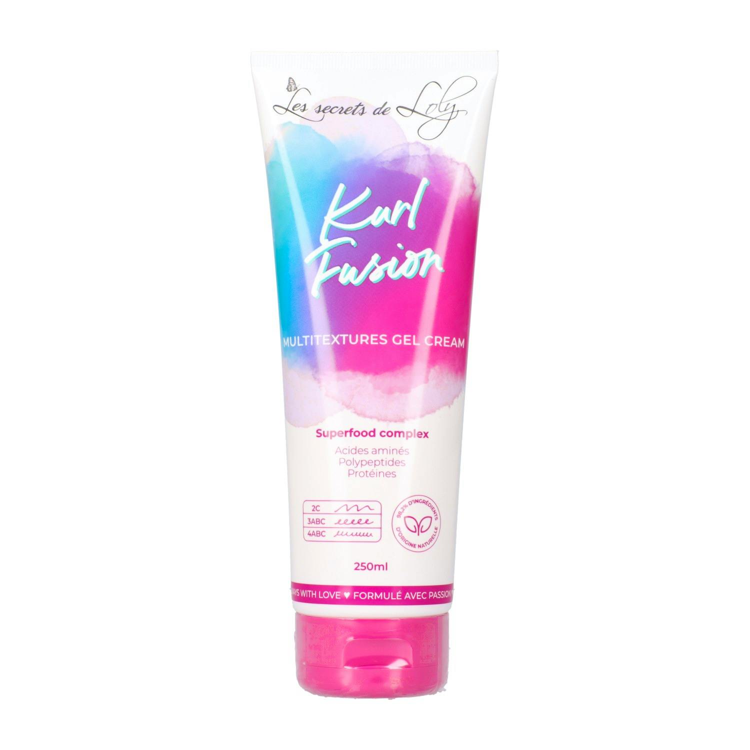 Les Secrets de Loly Kurl Fusion Multitexture Gel Cream 250 ml