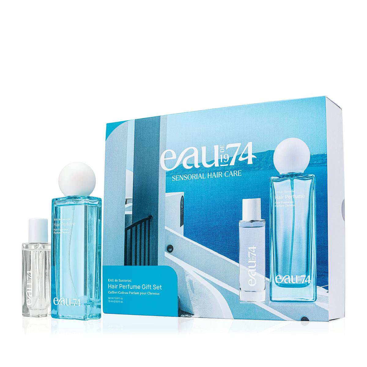 EAUde1974 Santorini Hair Perfume Gift Set 50 ml + 15 ml