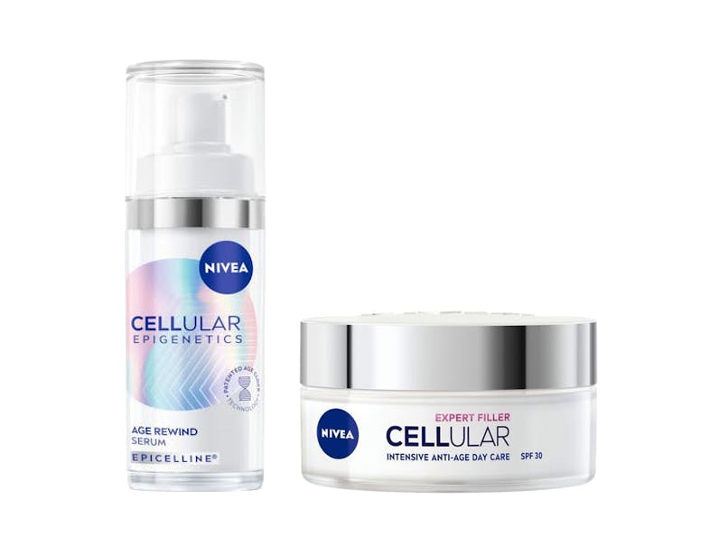 NIVEA Cellular Epigenetics Serum & Expert Filler Anti-Age Day Creme 30 ml + 50 ml