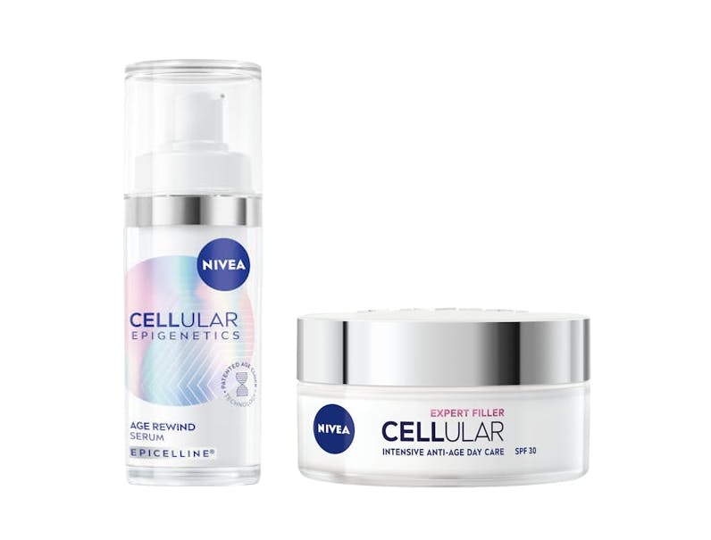 NIVEA Cellular Epigenetics Serum & Expert Filler Anti-Age Day Creme 30 ml + 50 ml