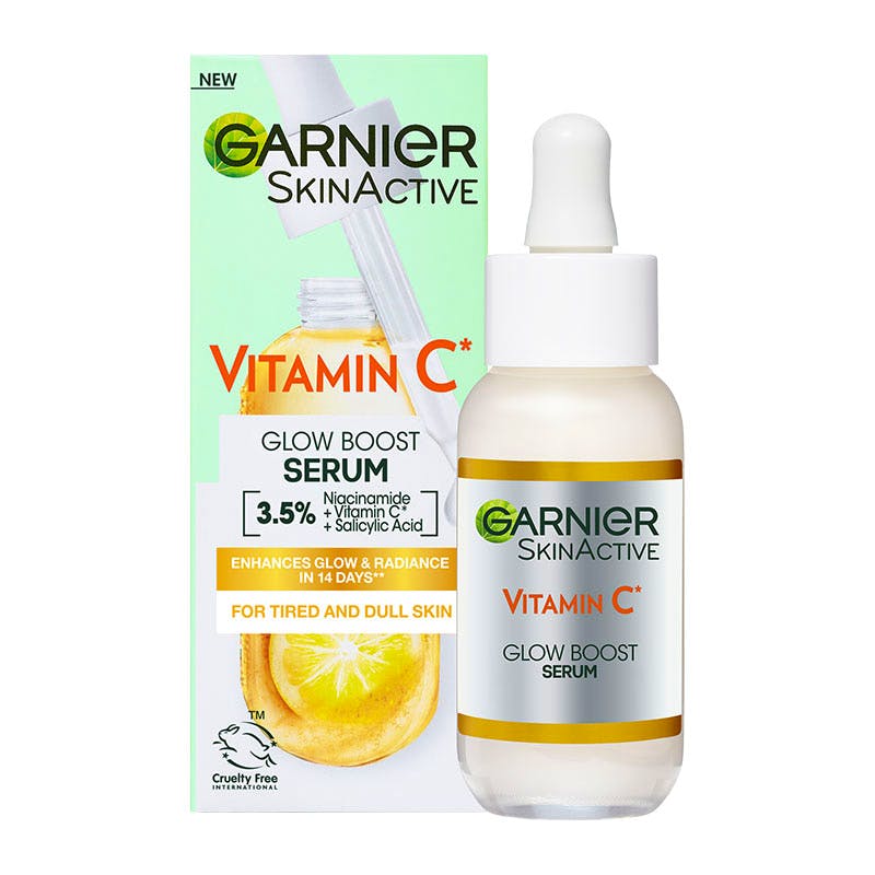 Garnier Vitamin C Glow Boost Serum For Dull Skin 30 ml