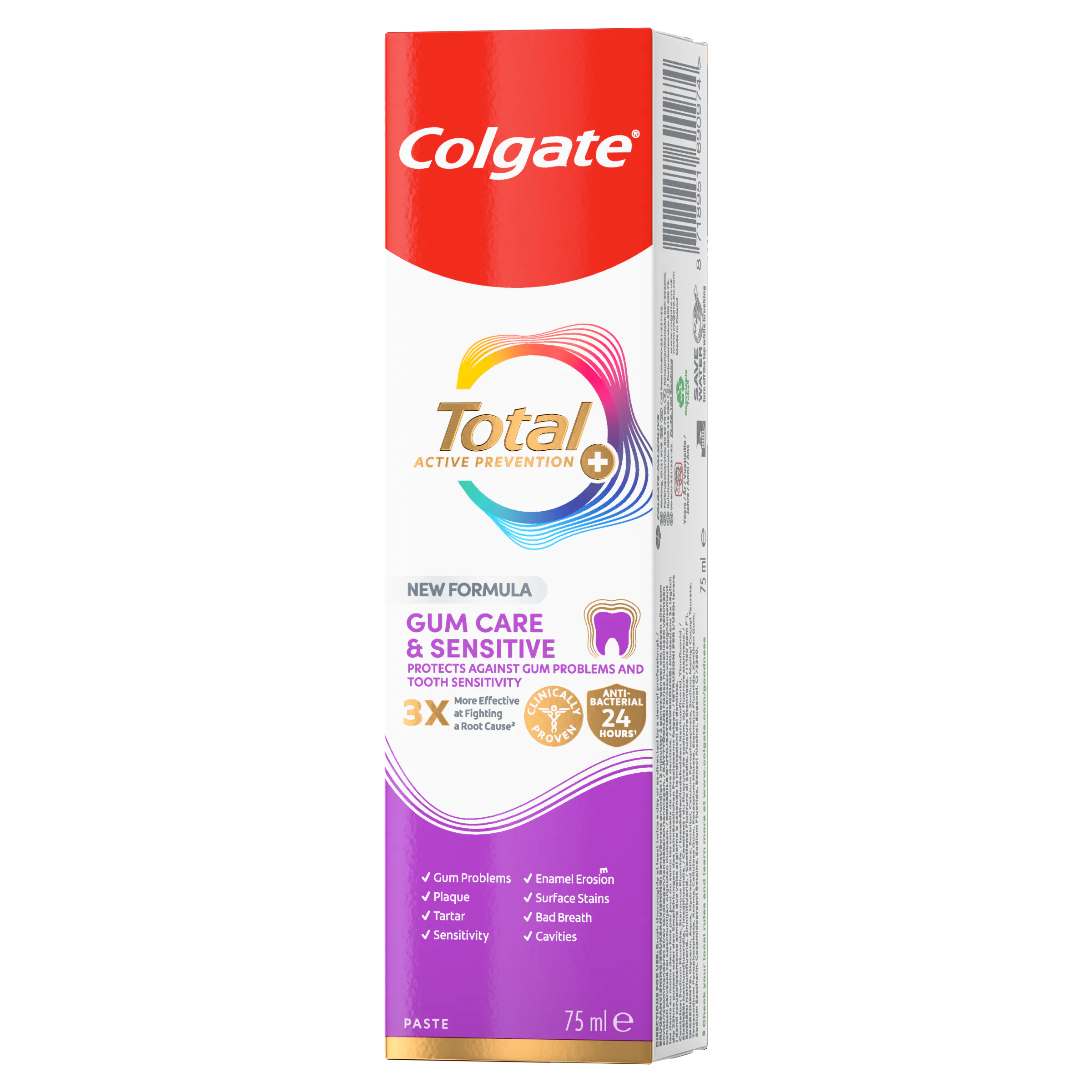 Colgate Toothpaste Total Active Prevention + Gum Care & Sensitive 75 ml