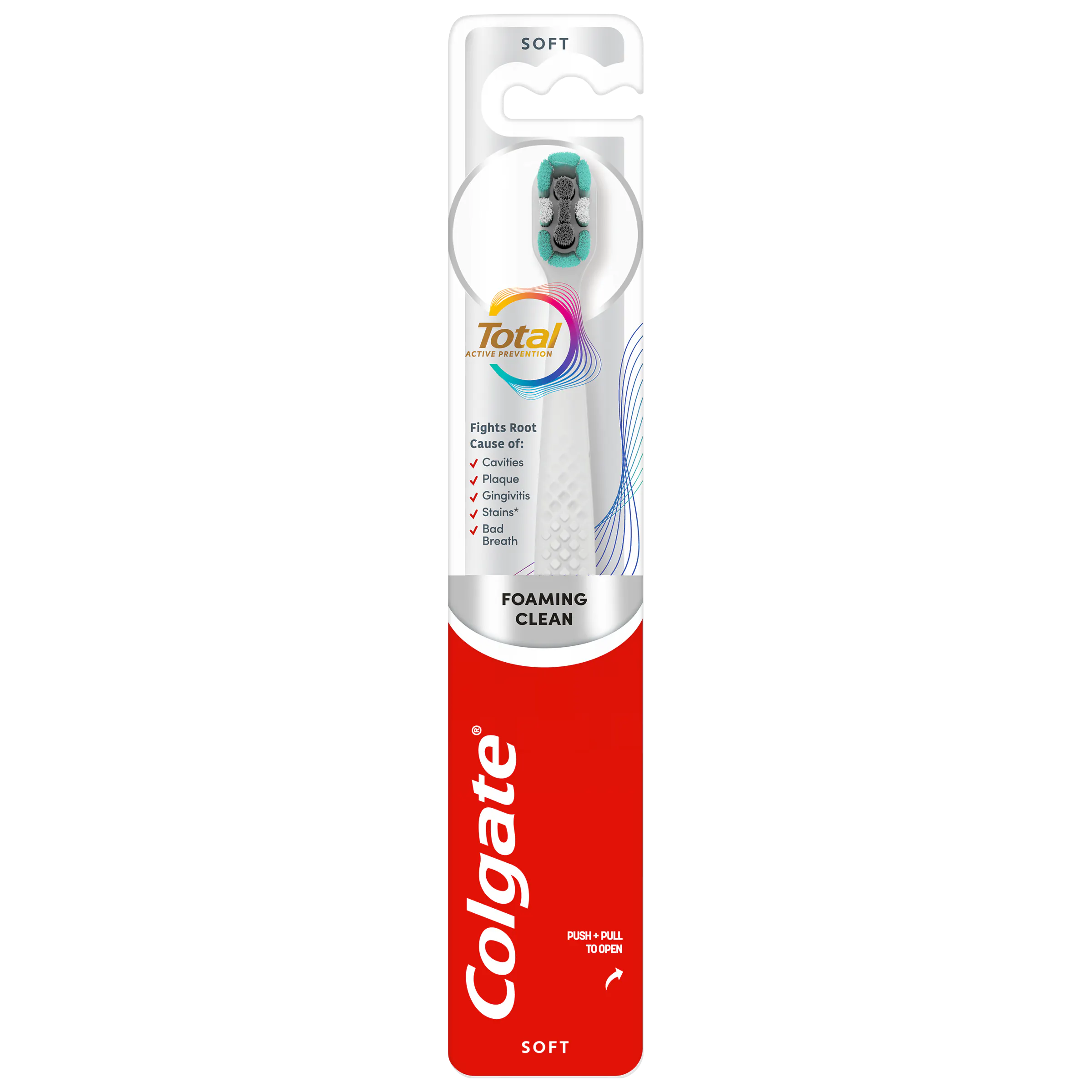 Colgate Toothbrush Total Foaming Clean Soft 1 st