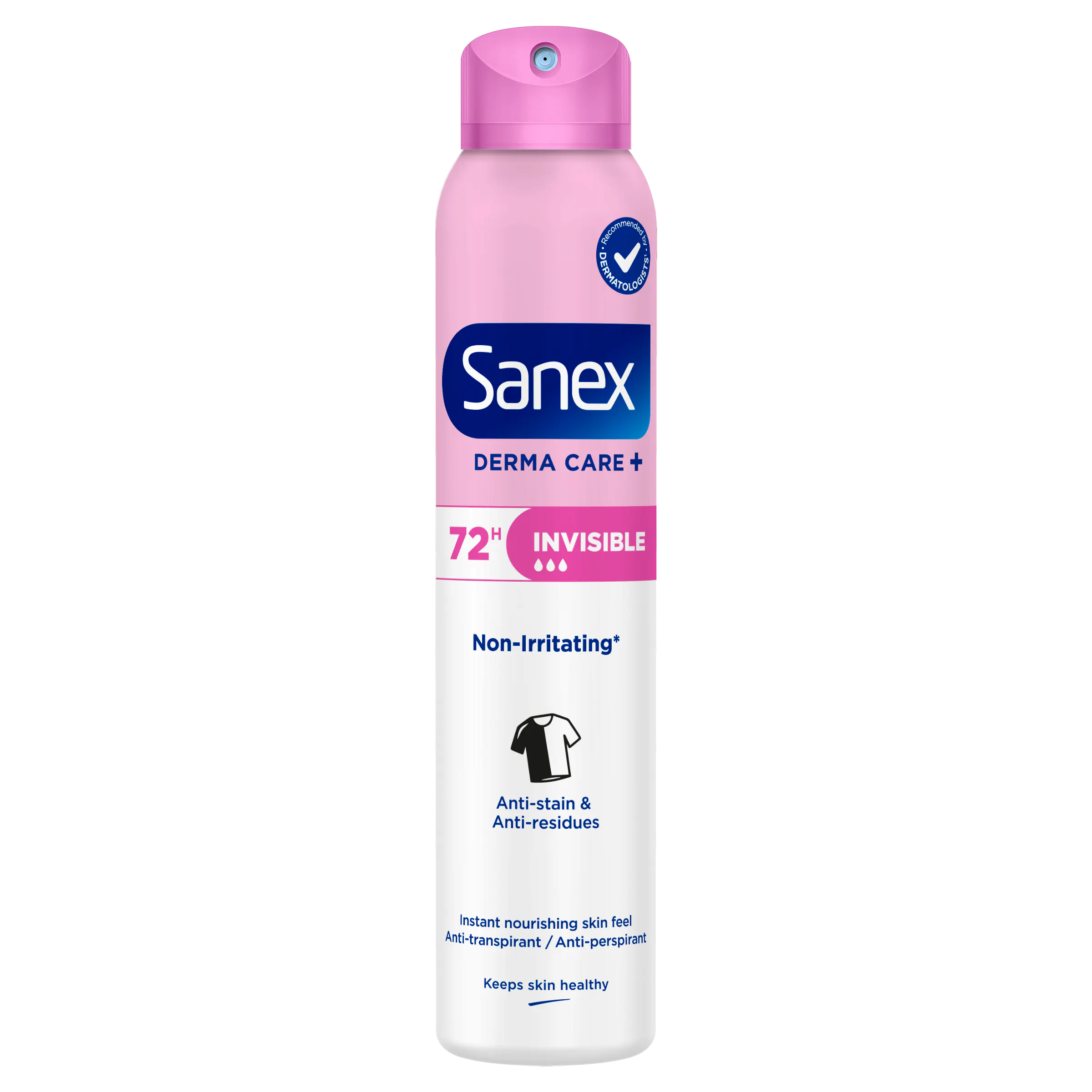 Sanex Derma Care+ Invisible 72H Deo Spray 200 ml