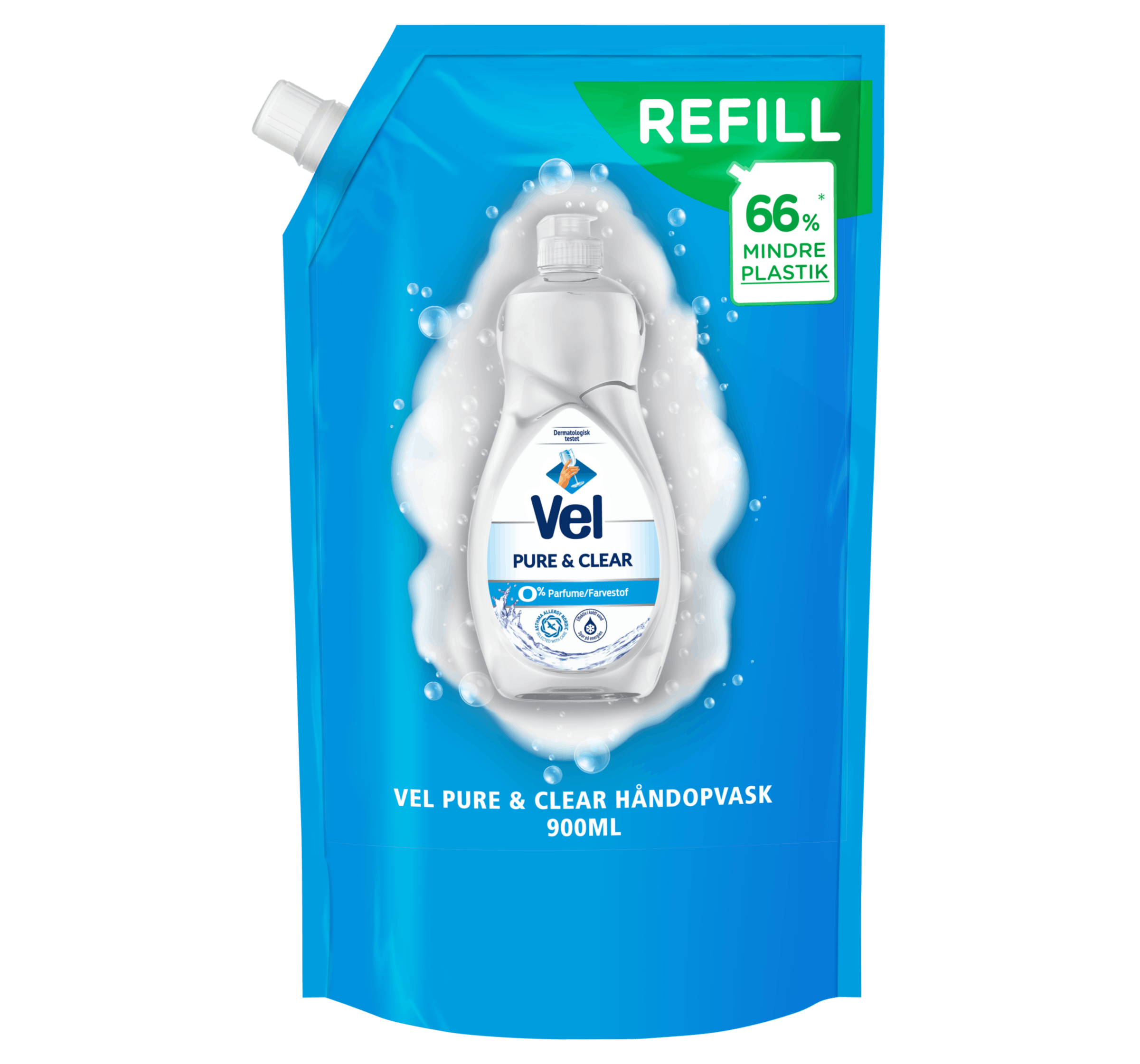 Vel Pure & Clear Perfume Free 900 ml