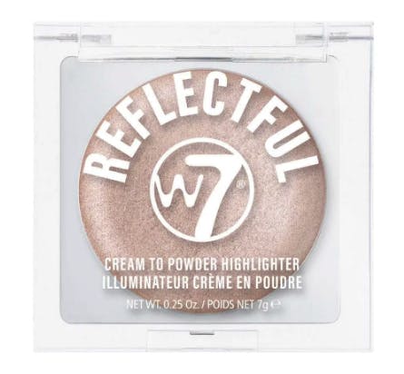 W7 Reflectful Cream to Powder Highlighter Pink Spring 7 g