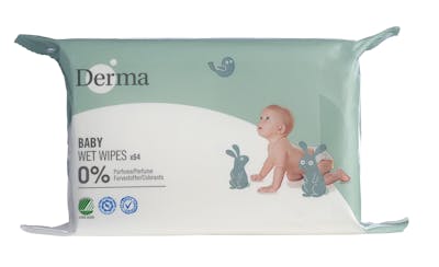 Derma Baby Wet Wipes 64 st