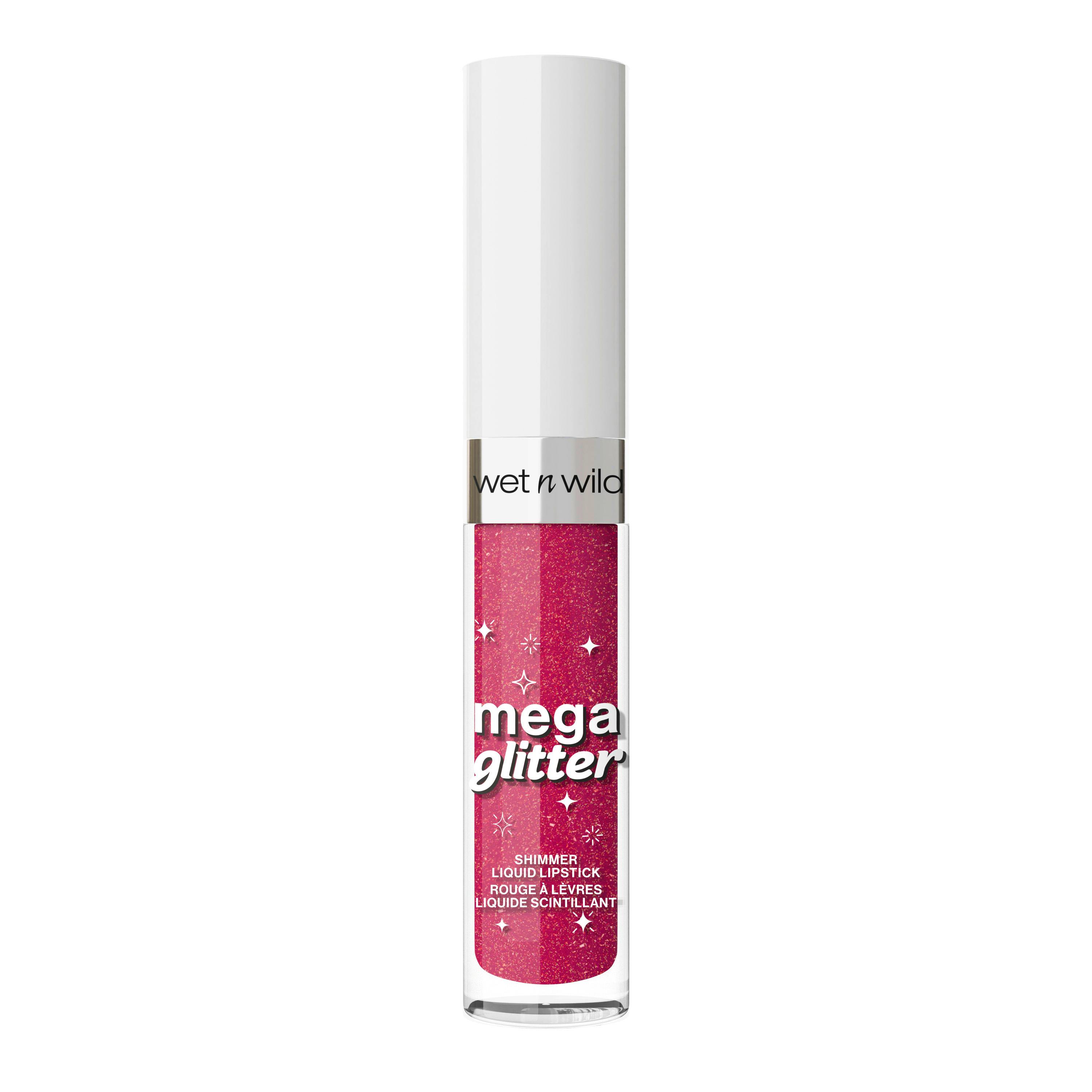 Wet 'n Wild Mega Glitter Shimmer Liquid Lipstick Pink Future 2.8 g