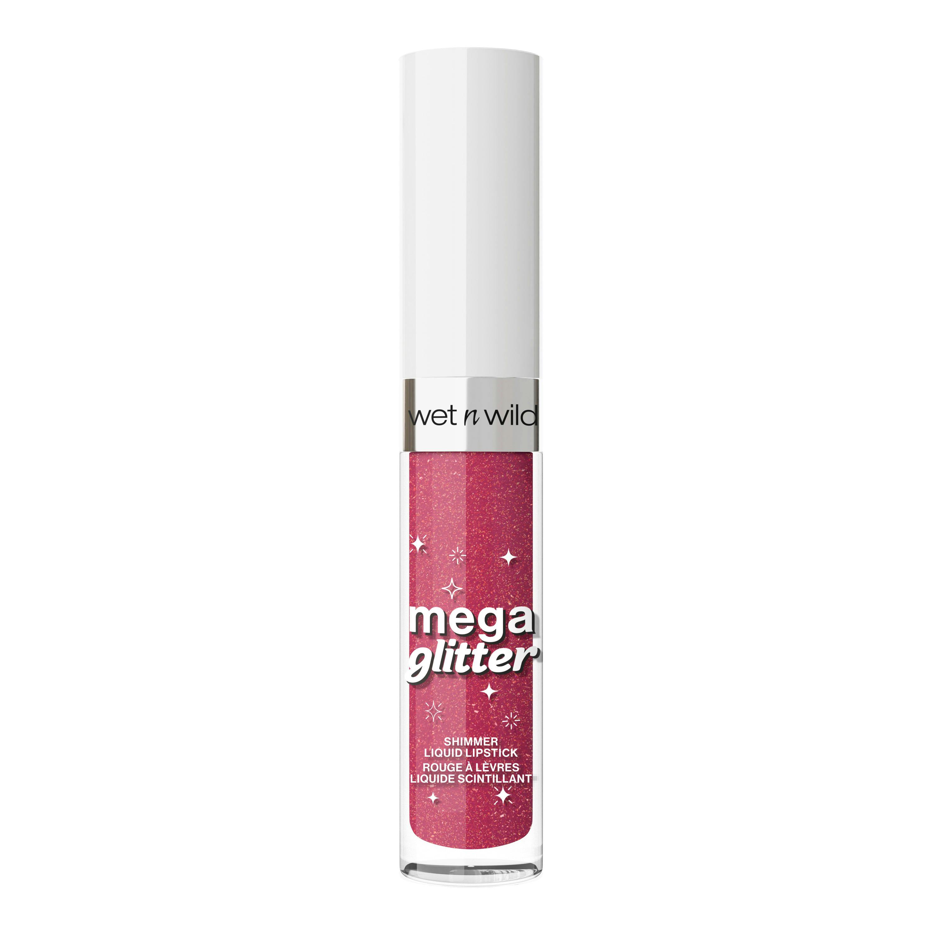 Wet 'n Wild Mega Glitter Shimmer Liquid Lipstick Pink Future 2.8 g