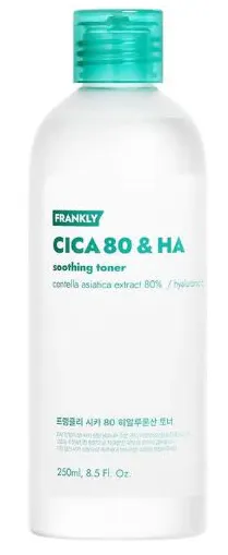 Frankly Cica 80% & Hyaluronic Acid Toner 260 ml