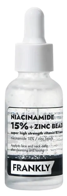 Frankly Niacinamide 15% Zinc Beads Serum 30 ml