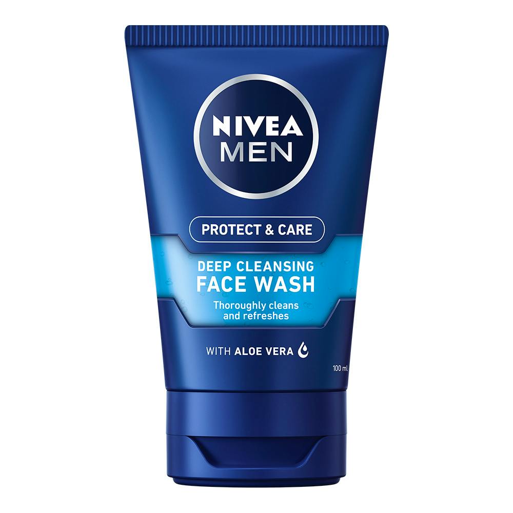 NIVEA Protect & Care Deep Cleaning Face Wash 100 ml