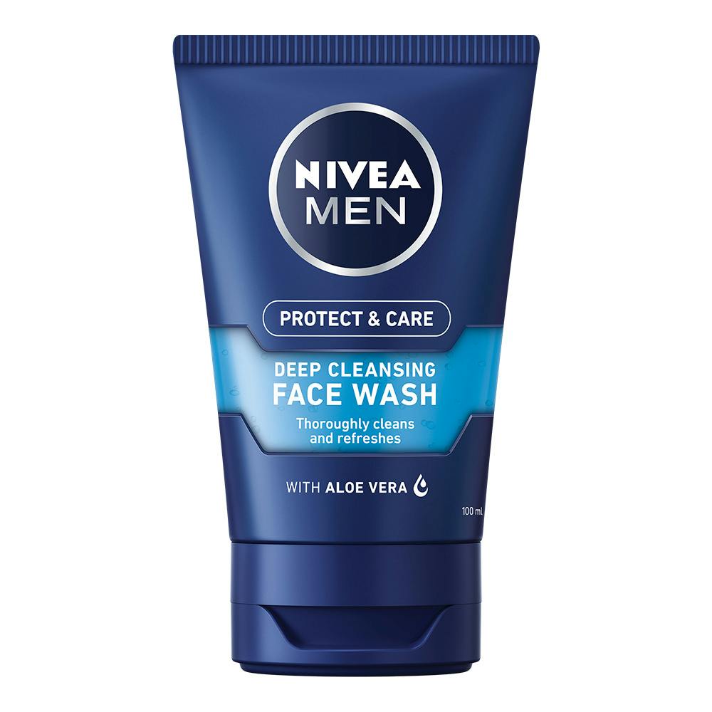 NIVEA Protect & Care Deep Cleaning Face Wash 100 ml