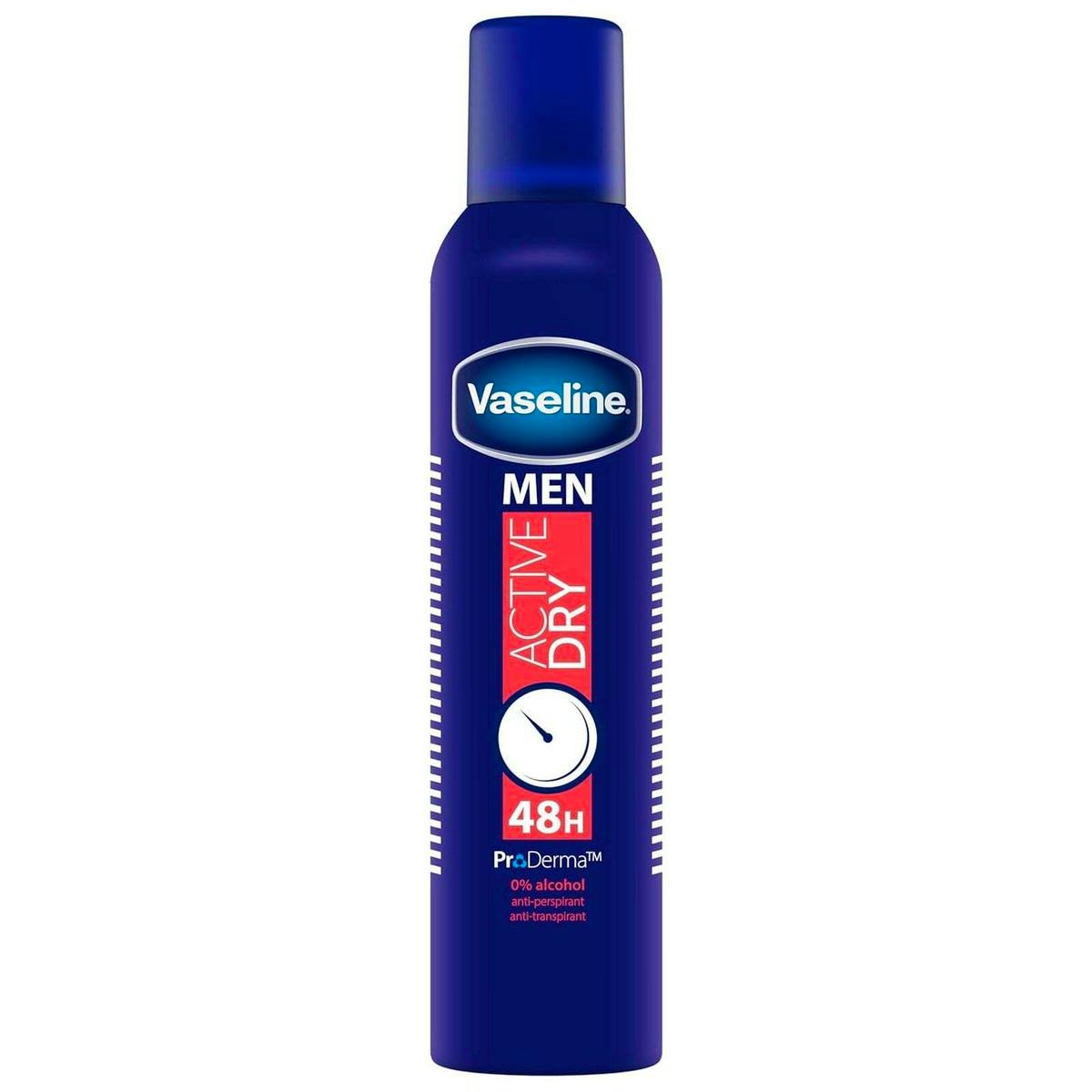 Vaseline Men Active Dry Anti-Perspirant Spray 250 ml