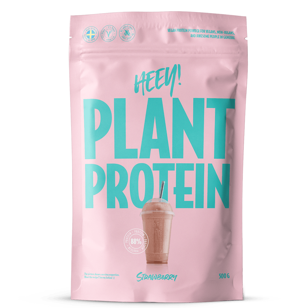 Heey! Vegan Plant Protein Strawberry 500 g