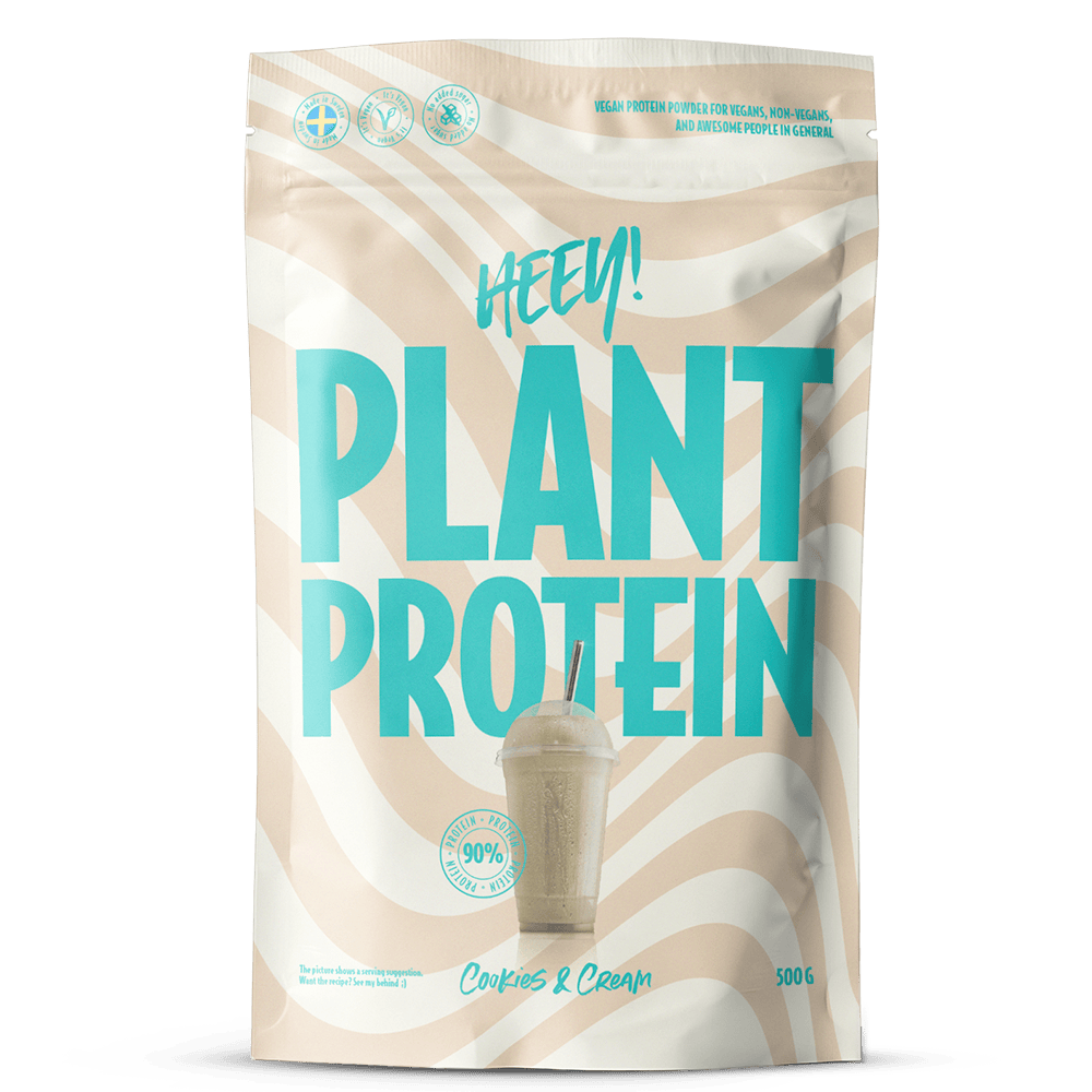 Heey! Vegan Plant Protein Cookies & Cream 500 g