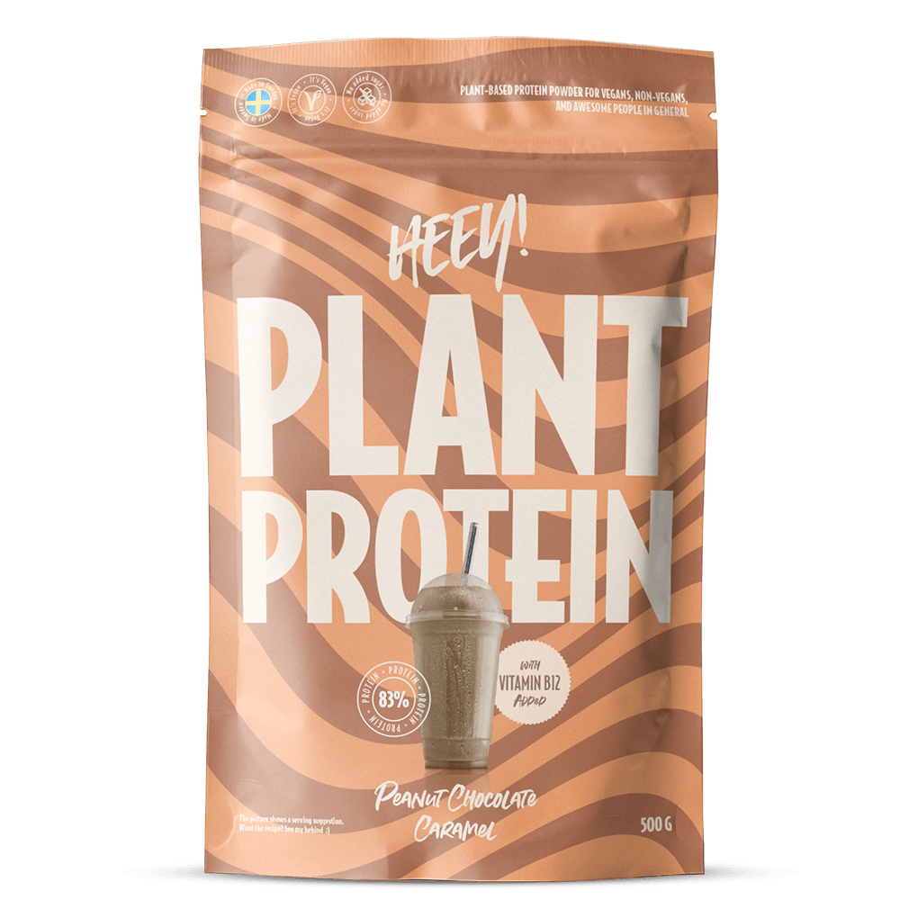 Heey! Vegan Plant Protein Peanut Chocolate Caramel 500 g