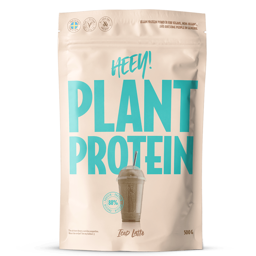 Heey! Vegan Plant Protein Iced Latte 500 g