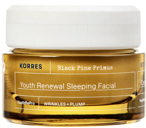 Korres Black Pine Primus Youth Renewal Sleeping Facial Night Cream 40 ml
