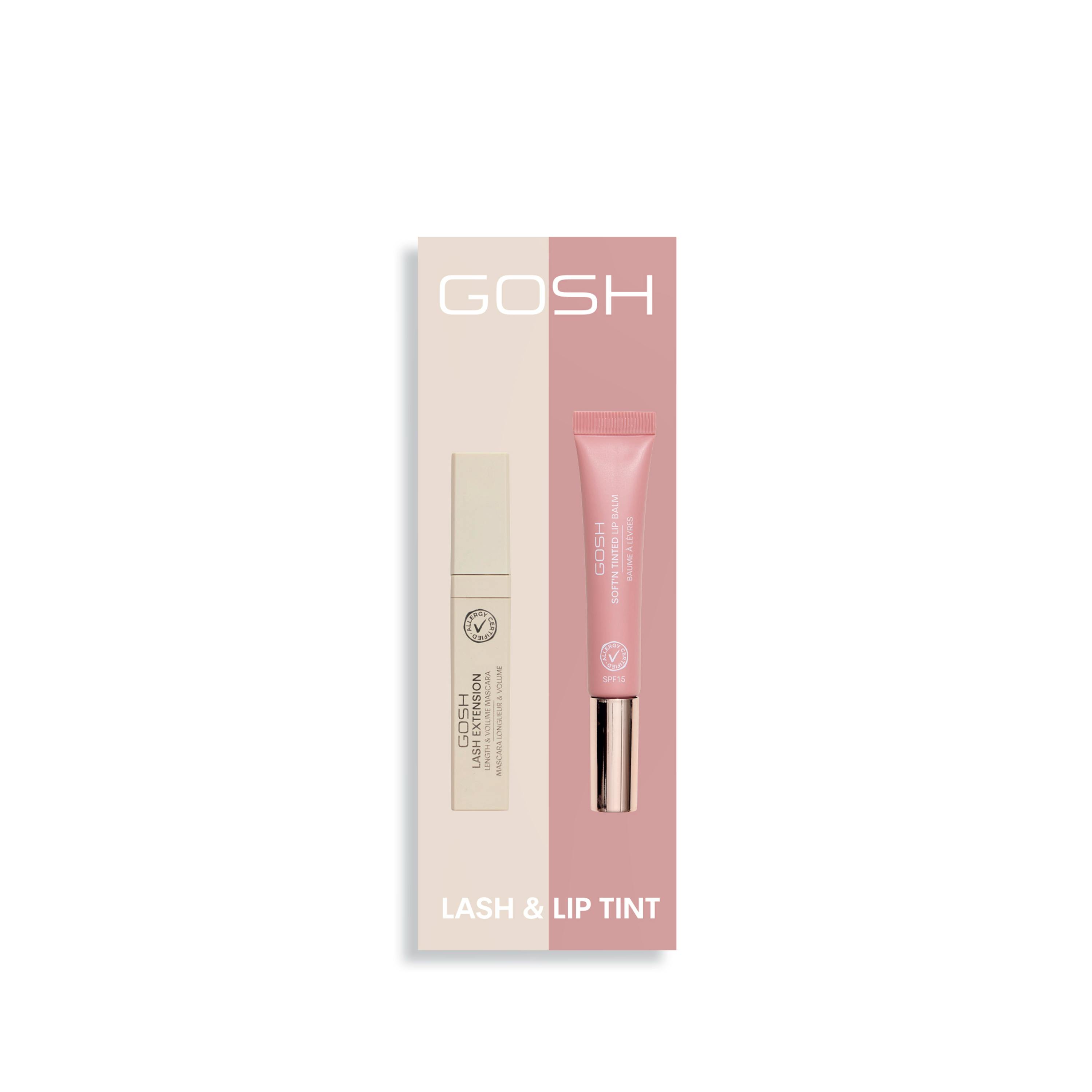 GOSH Lash & Lip Tint Gift Box 2 st