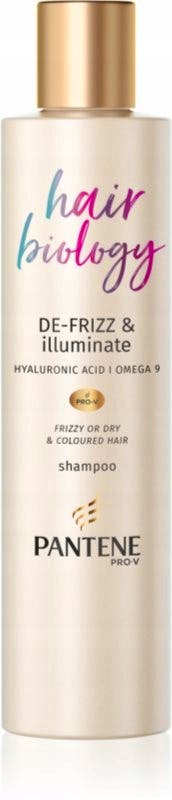 Pantene Hair Biology De Frizz+ Illuminate Shampoo 250 ml