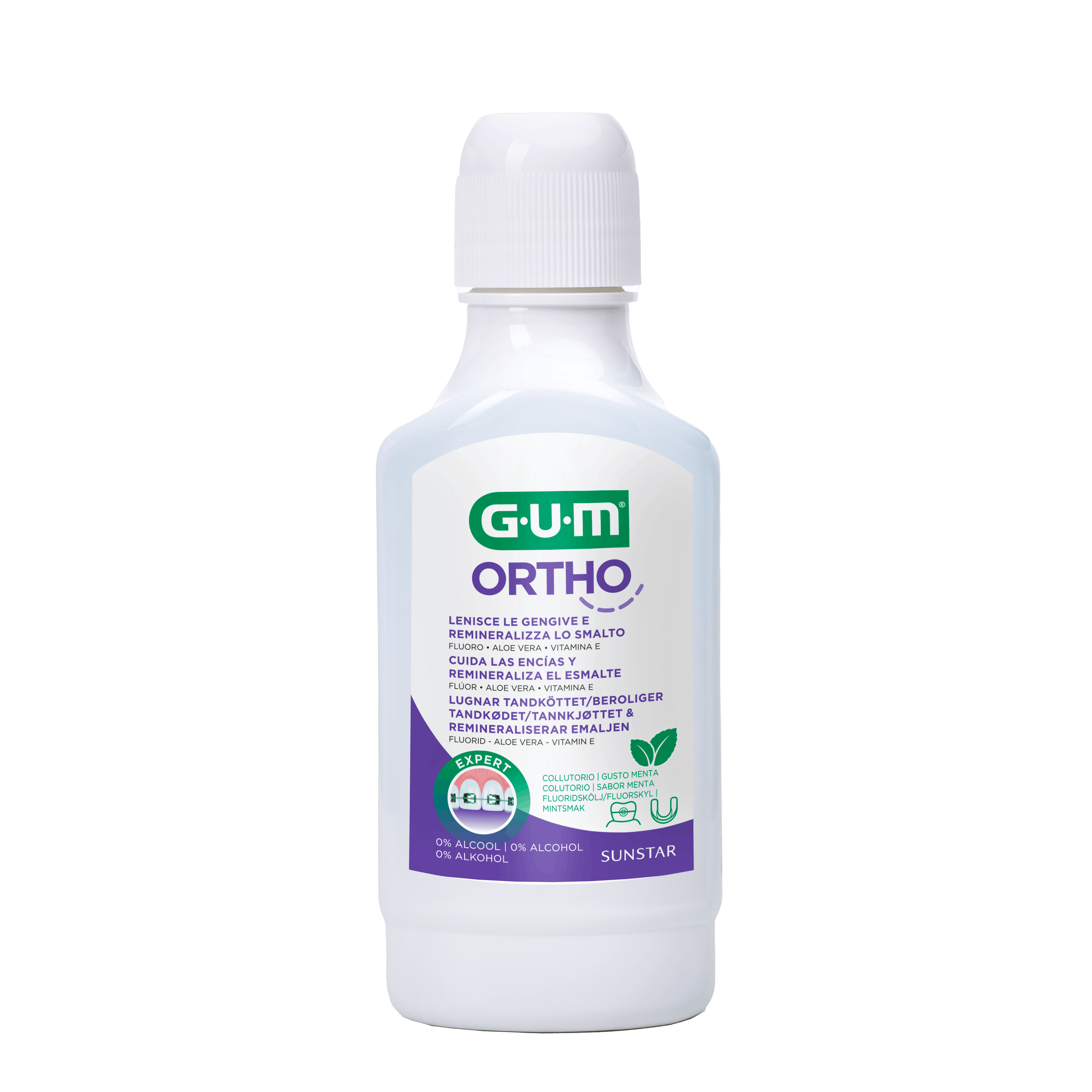 GUM Ortho Fluorid Mouth Wash 300 ml