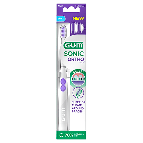 GUM Sonic Ortho Battery Brush Soft 1 st