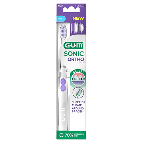 GUM Sonic Ortho Battery Brush Soft 1 stk