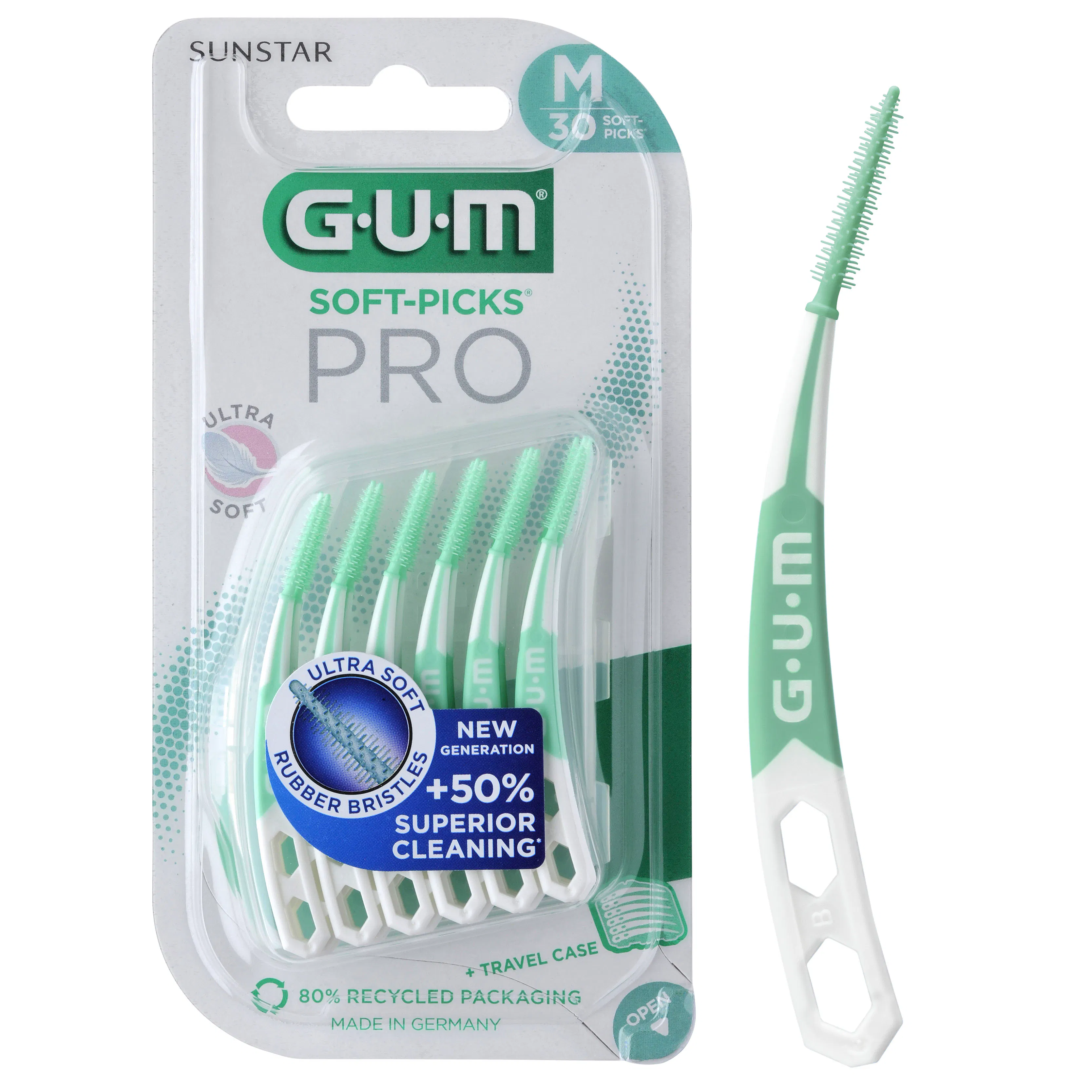 GUM Soft-Picks Pro Medium 30 stk