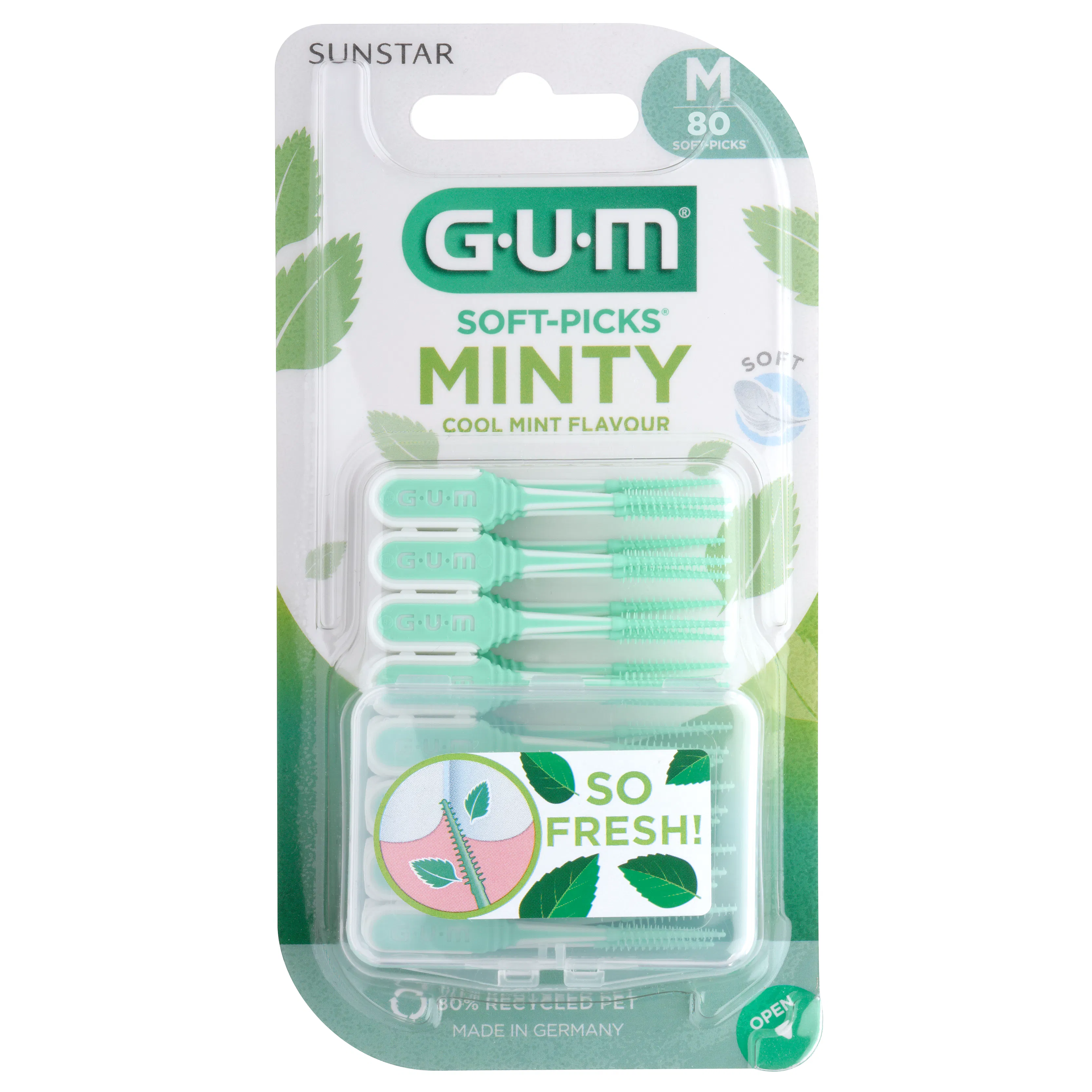 GUM Soft-Picks Minty Medium 40 stk