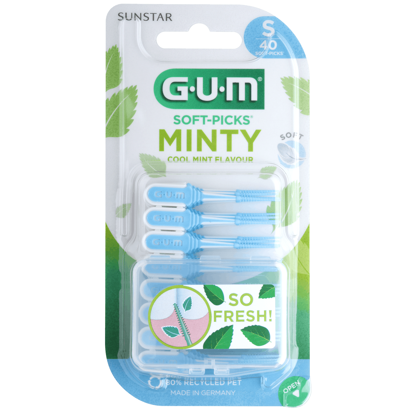 GUM Soft-Picks Minty Small 40 st