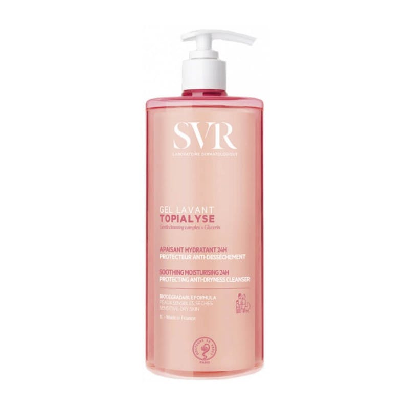 SVR Topialyse Hydrating Shower Gel Face & Body 1000 ml