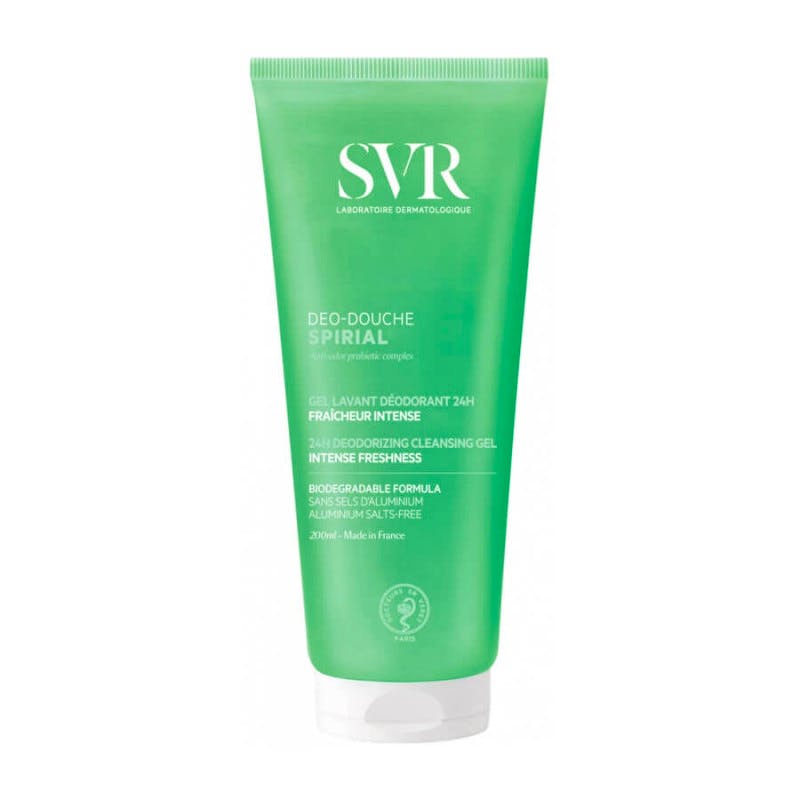 SVR Spirial Déo-Douche Deodorizing Cleansing Gel 200 ml