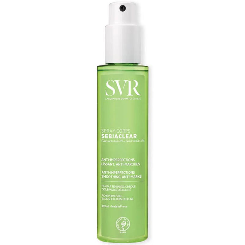 SVR Sebiaclear Smoothing Anti-Imperfection Body Spray 150 ml