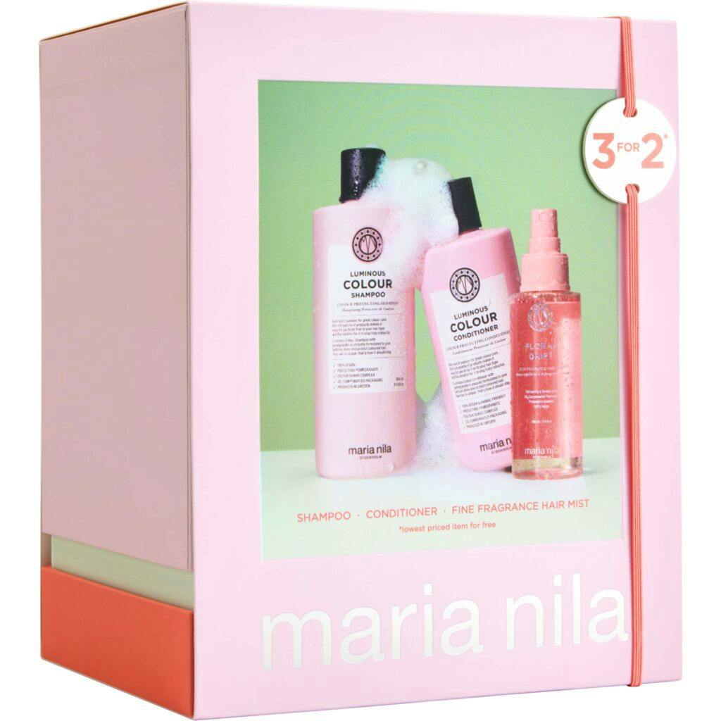 Maria Nila Luminous Colour Gift Set 350 ml + 300 ml + 100 ml