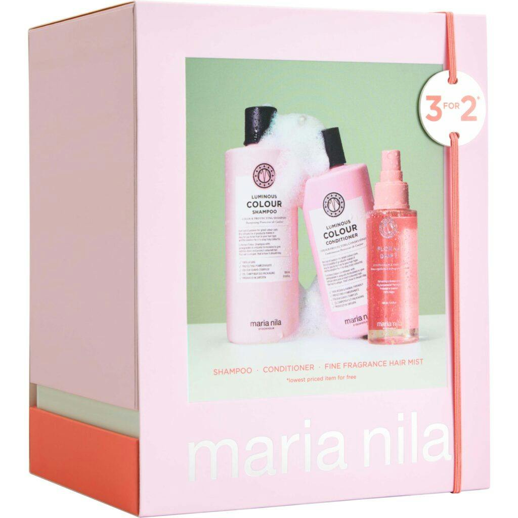 Maria Nila Luminous Colour Gift Set 350 ml + 300 ml + 100 ml