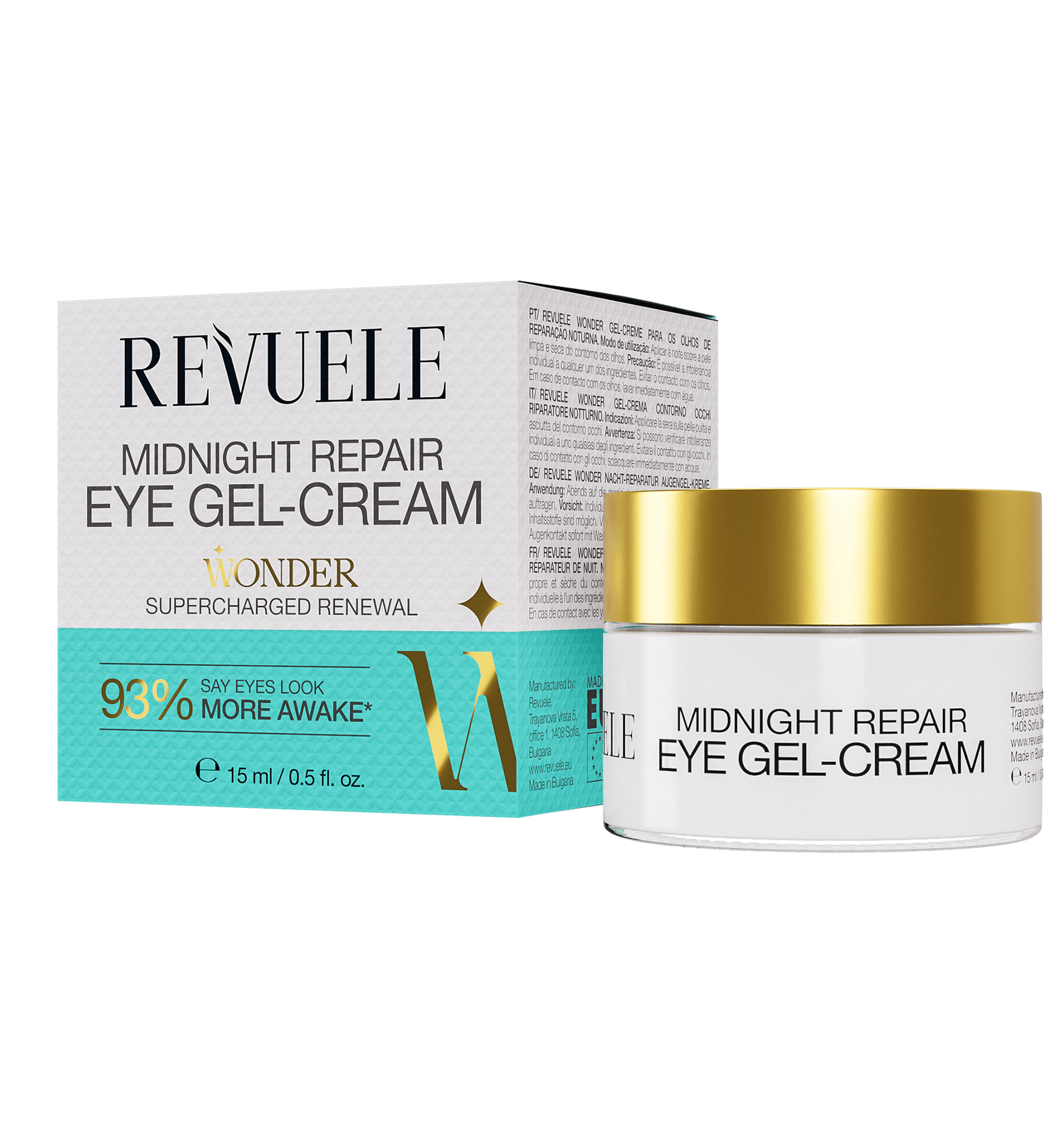 Revuele Wonder Midnight Repair Eye Gel-Cream 15 ml
