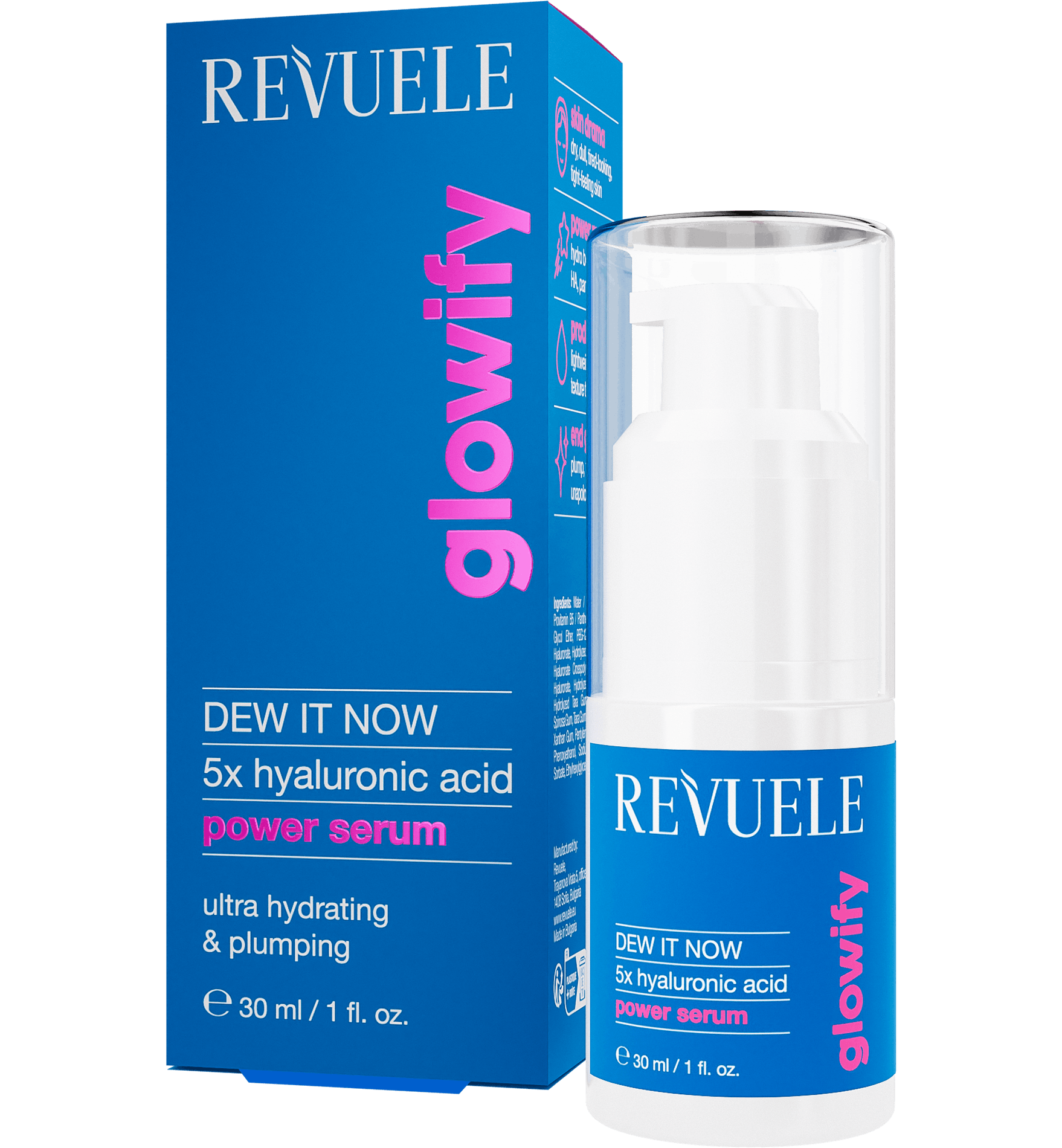 Revuele Dew It Now Power Serum 5* Hyaluronic Acid 30 ml