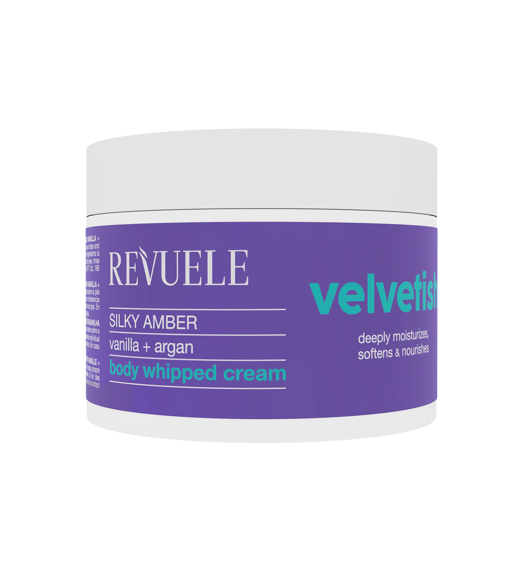 Revuele Silky Amber Body Whipped Cream Vanilla + Argan 300 ml
