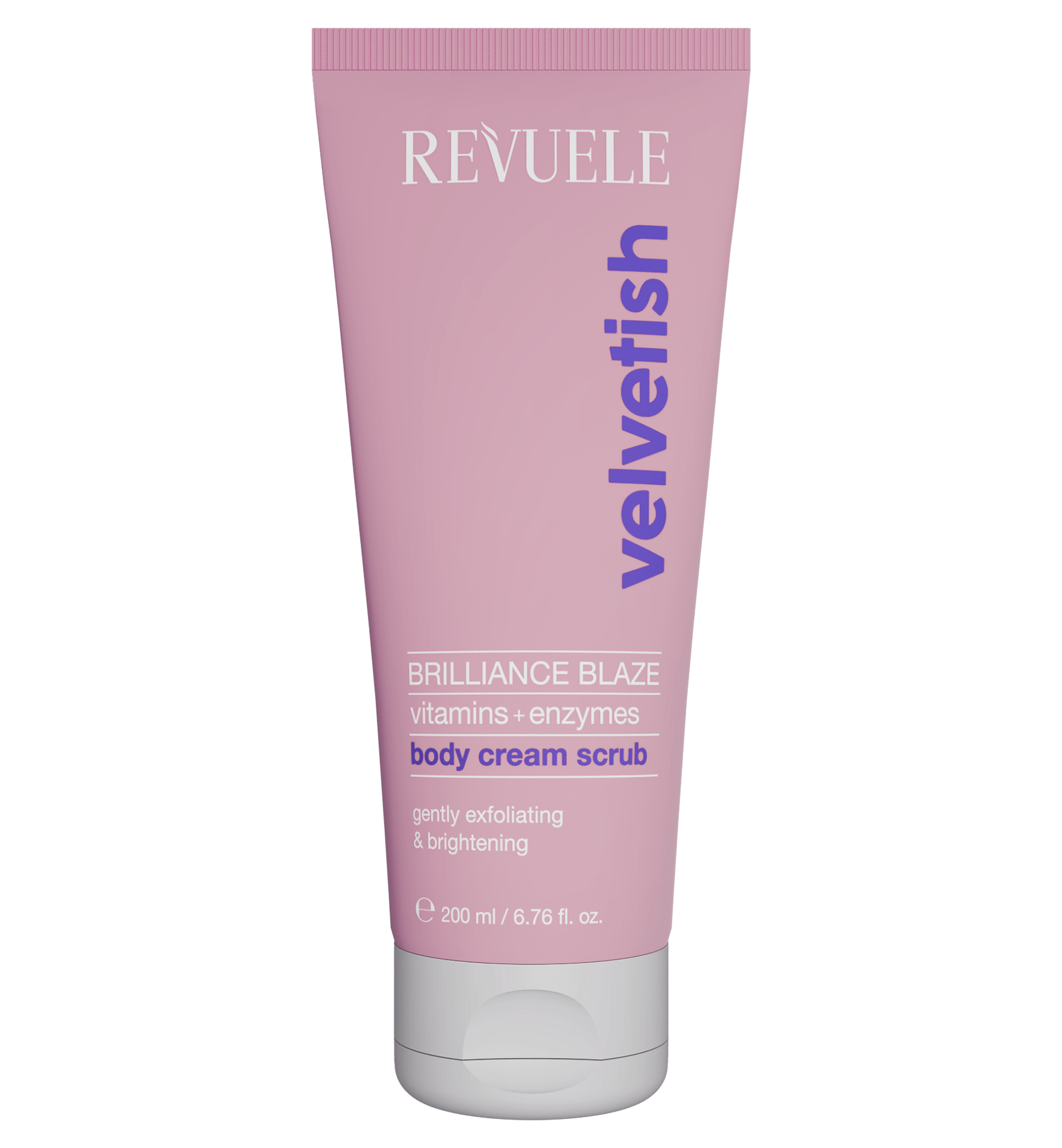 Revuele Brilliance Blaze Body Cream Scrub Vitamins + Enzymes 200 ml