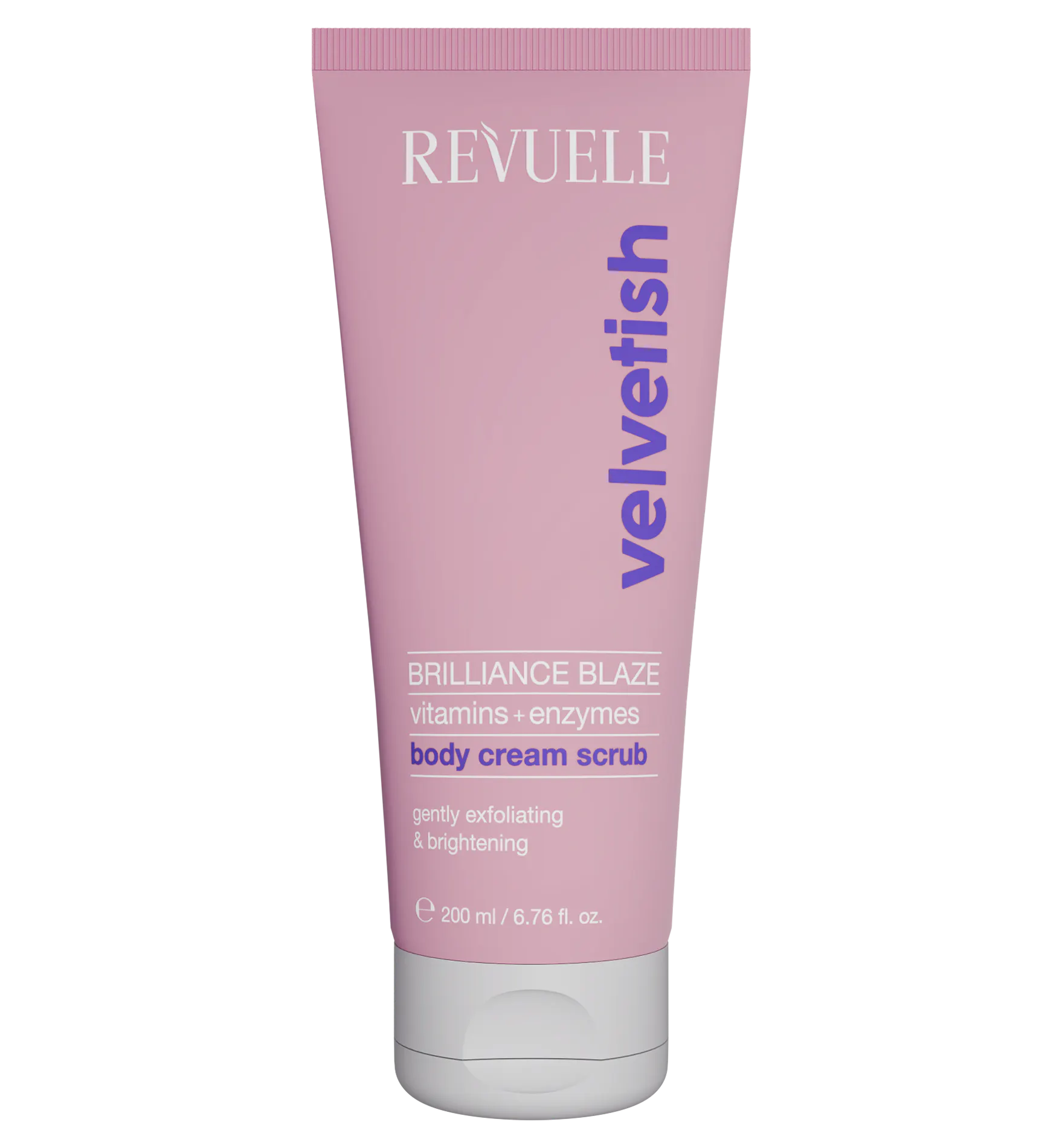 Revuele Brilliance Blaze Body Cream Scrub Vitamins + Enzymes 200 ml