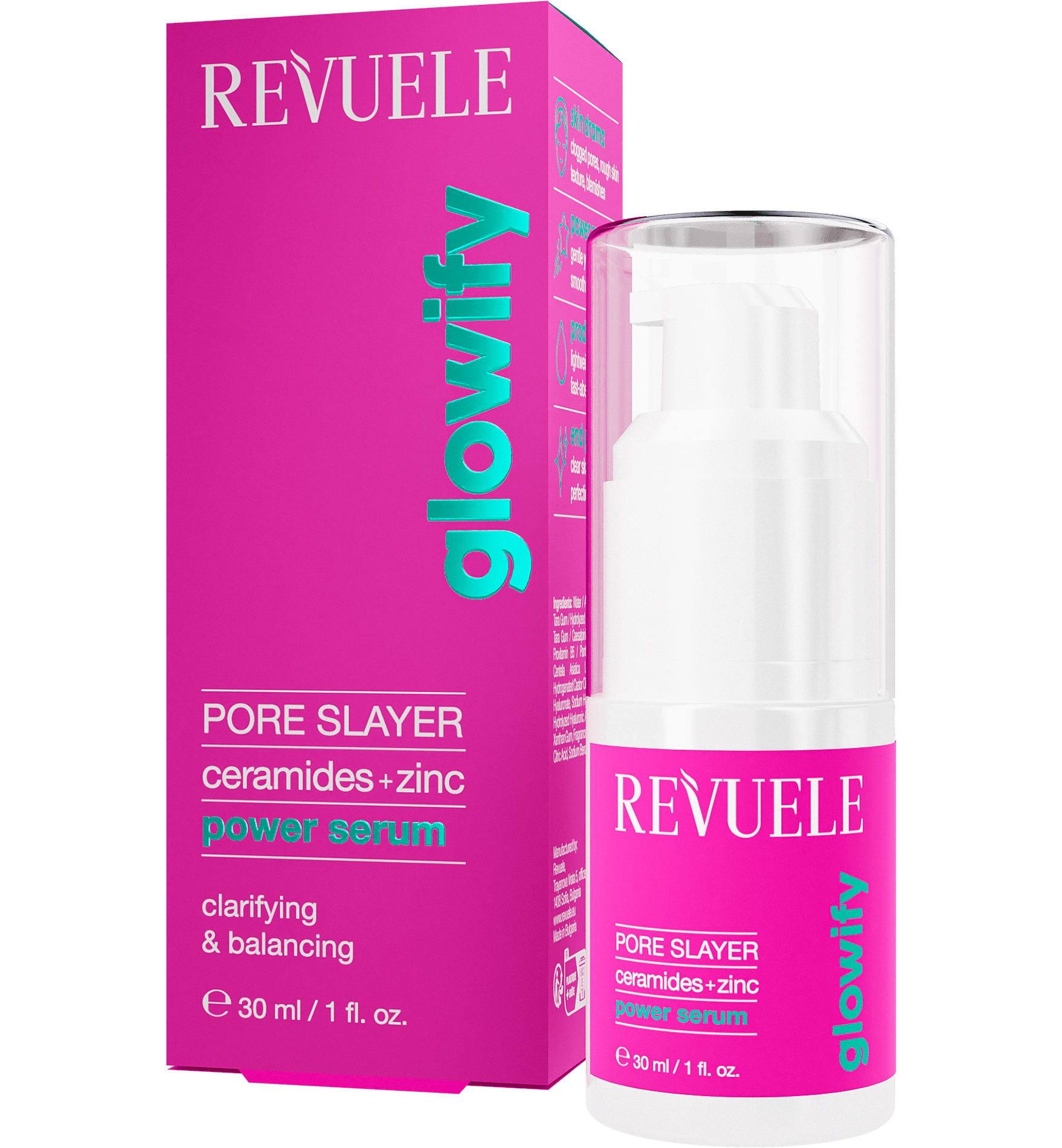 Revuele Pore Slayer Power Serum Ceramides + Zinc 30 ml