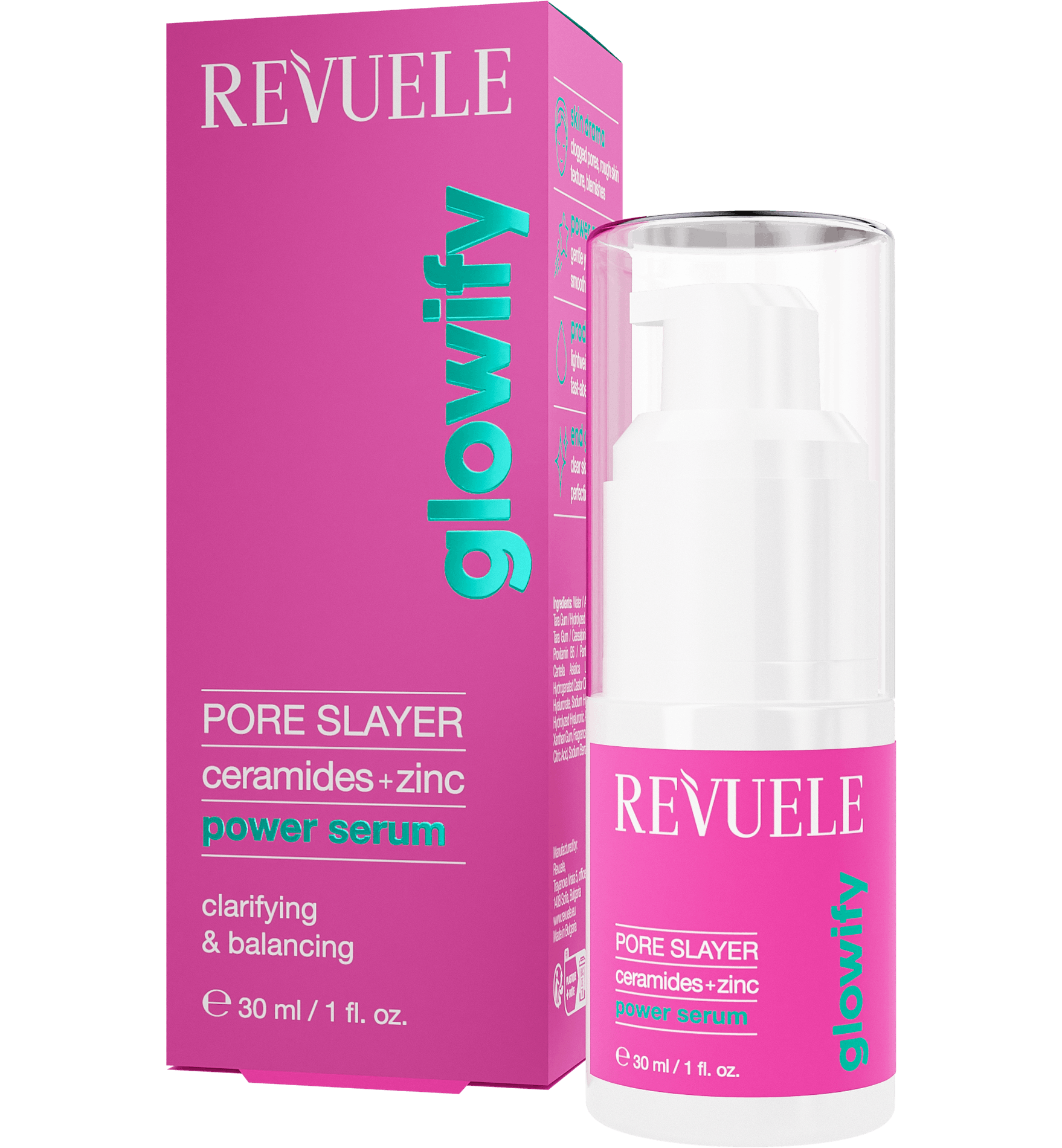 Revuele Pore Slayer Power Serum Ceramides + Zinc 30 ml