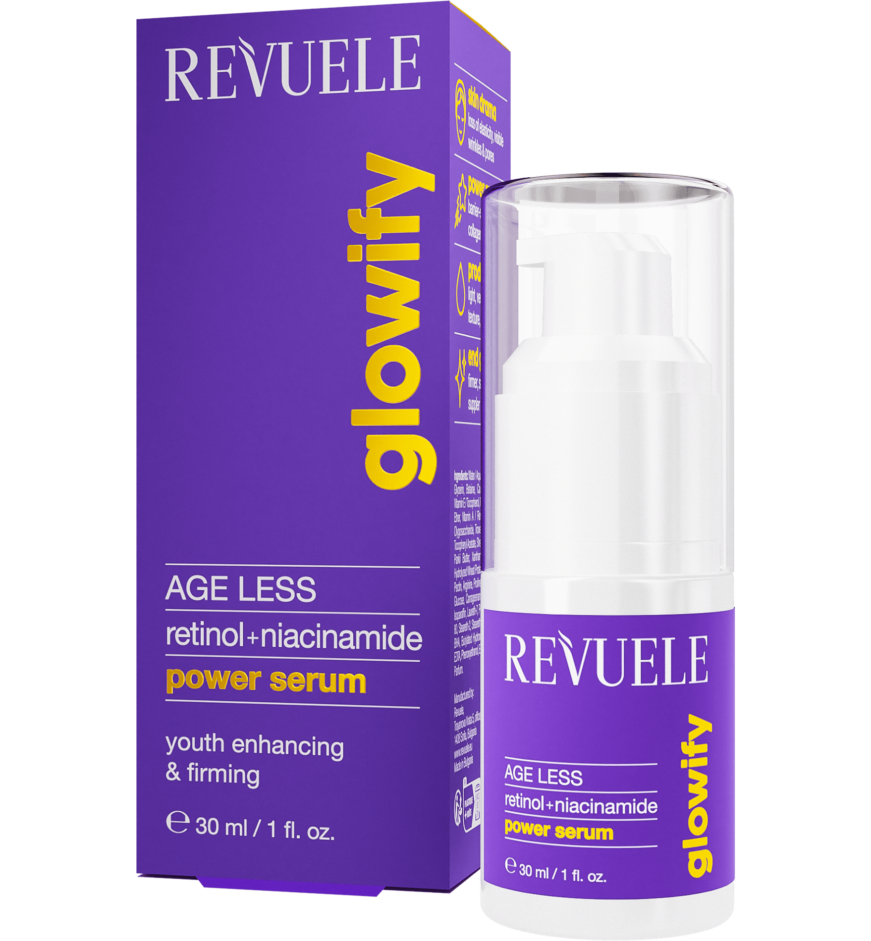 Revuele Age Less Power Serum Retinol + Niacinamide 30 ml