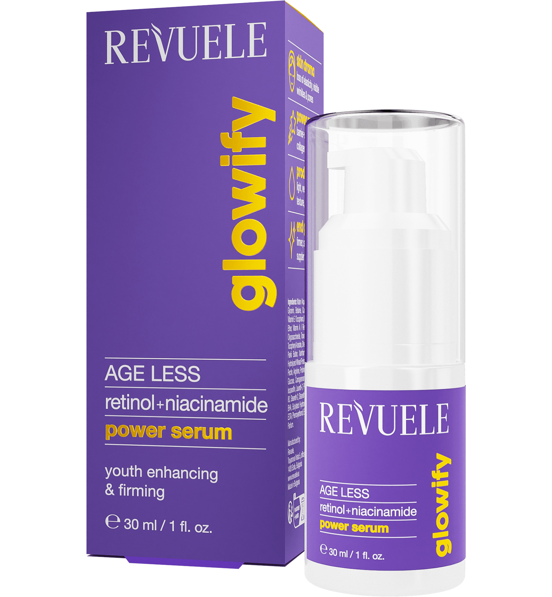 Revuele Age Less Power Serum Retinol + Niacinamide 30 ml