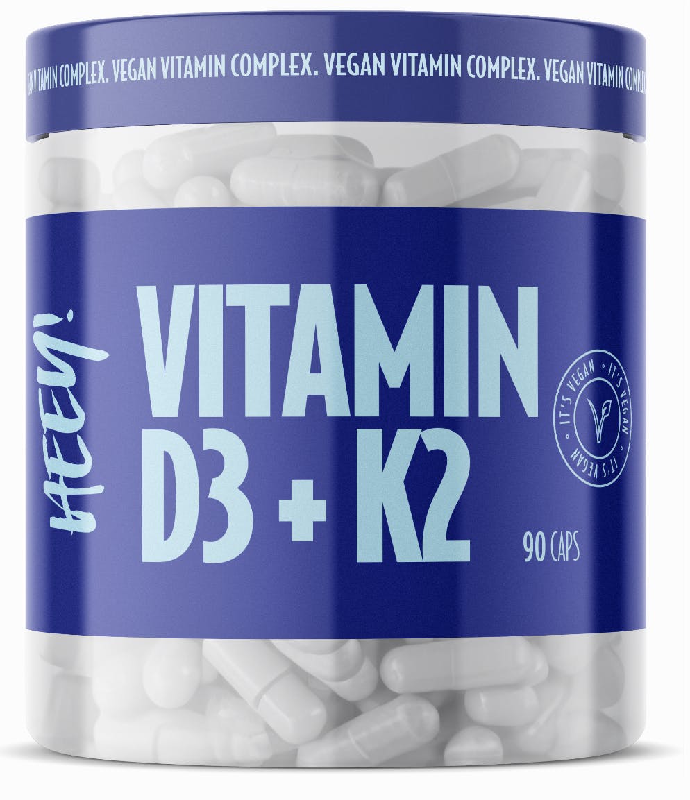 Heey! Vitamin D3/K2 + Superfruits 90 stk