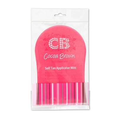 Cocoa Brown Pink Tanning Applicator Mitt 1 st