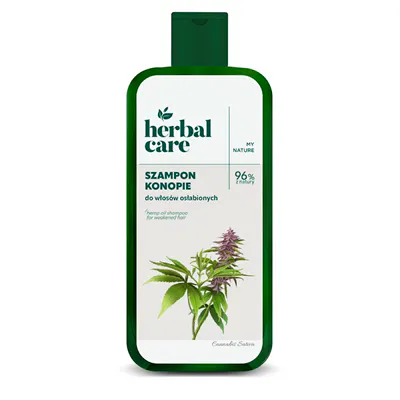 Herbal Care Hemp Oil Shampoo for Weakened Hair 330 ml